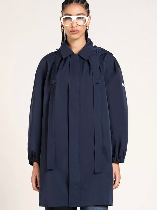 Flotte Richelieu Gabardine Style Jacket-Indigo