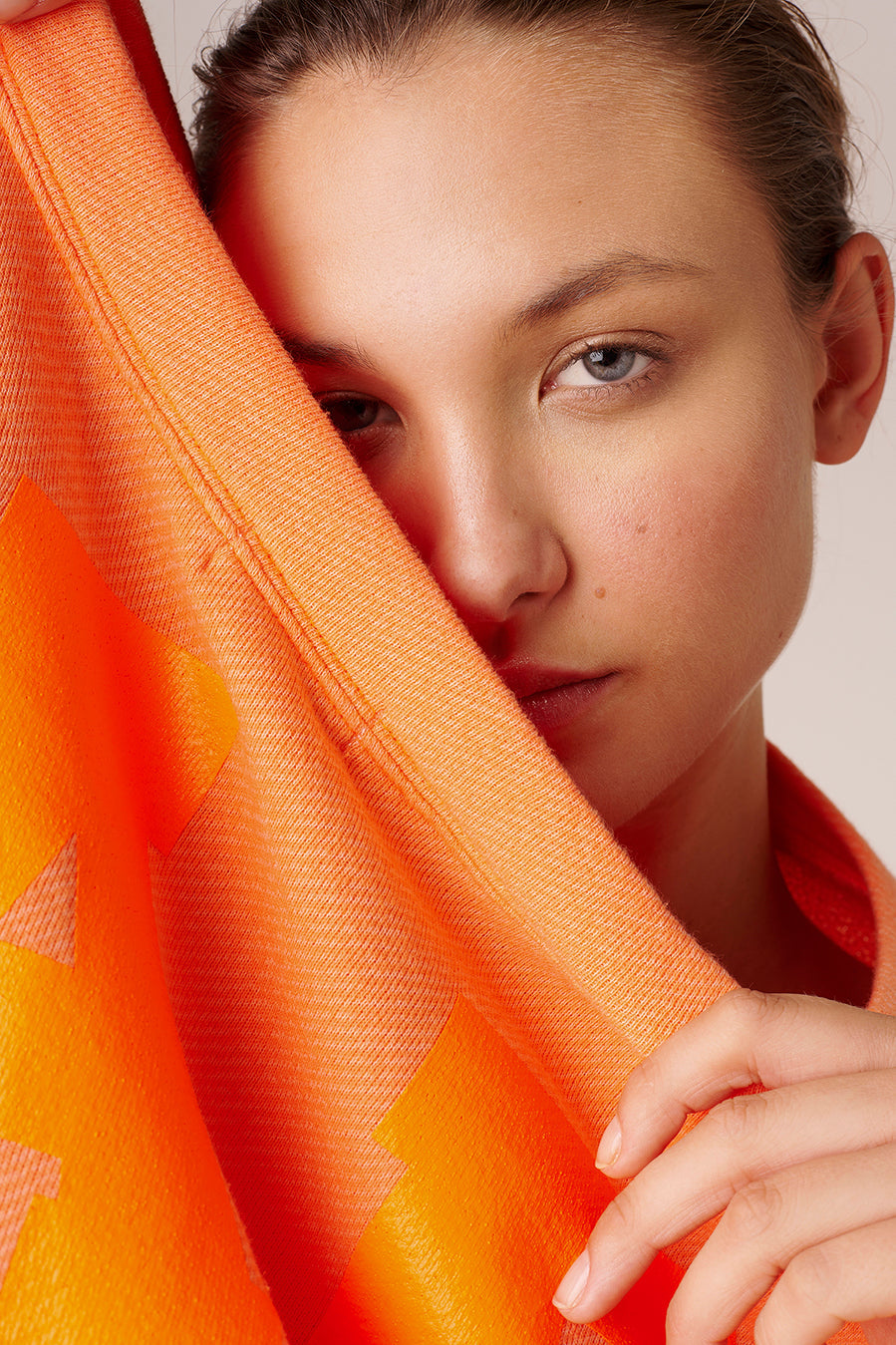 Liv Bergen Paradise sweatshirt -Salmon