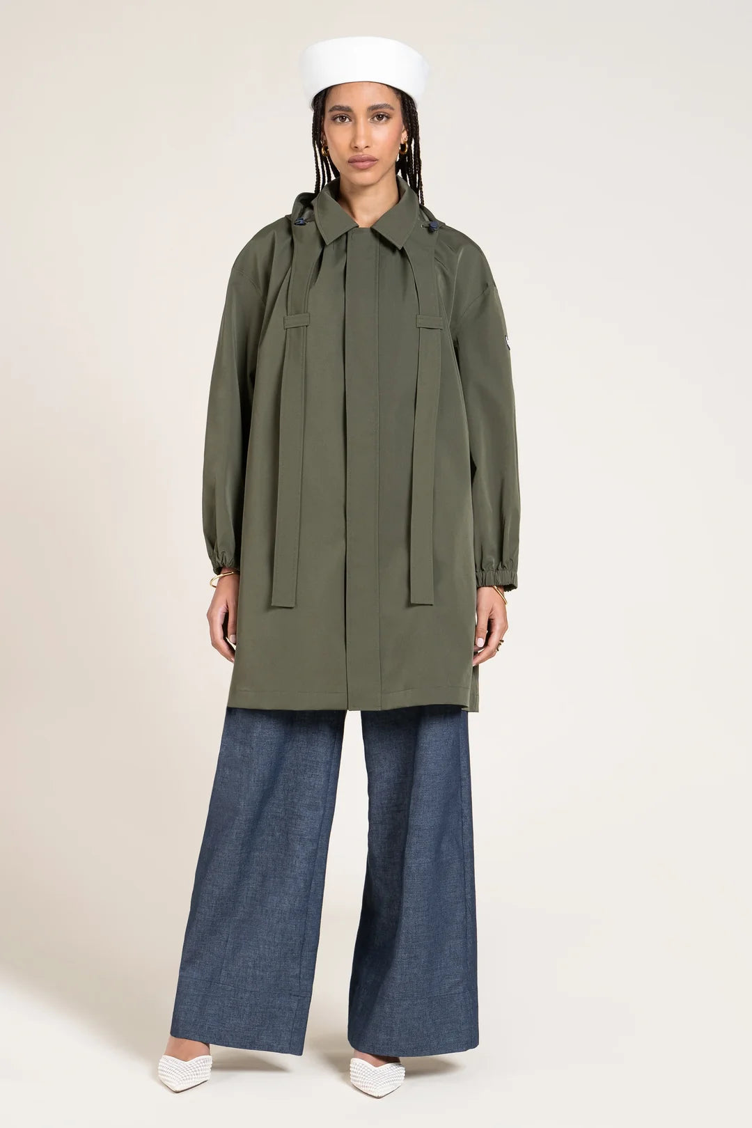 Flotte Richelieu Gabardine Style Jacket-khaki