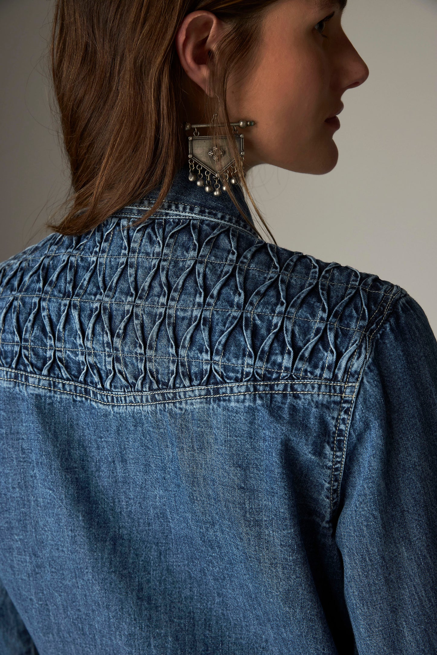 Maison Hotel Kumud Blue Denim Shirt