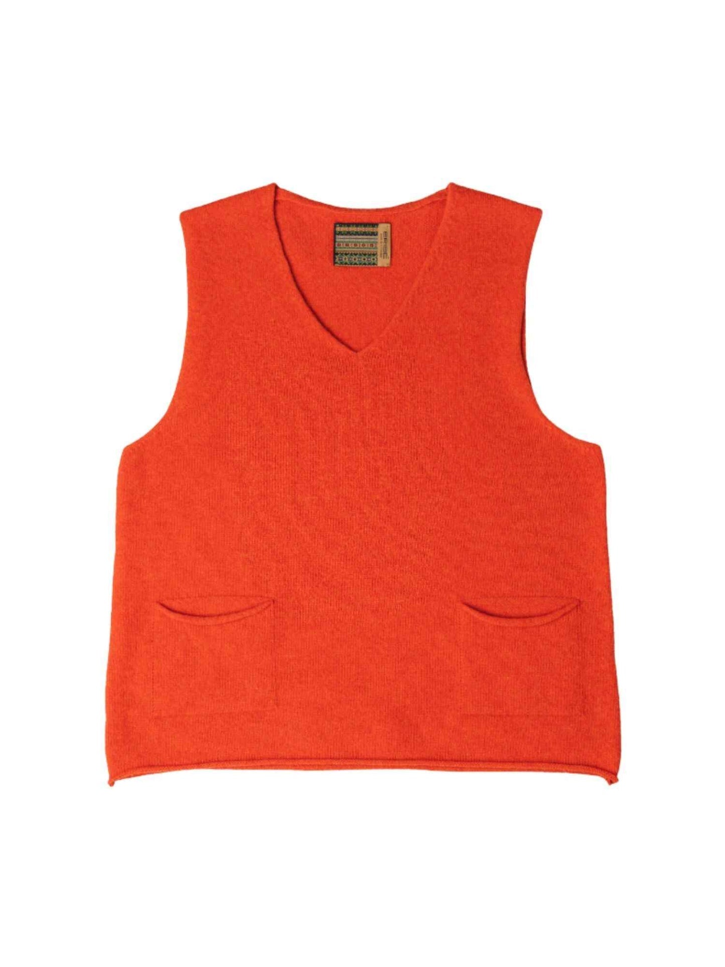 Eribe Corry V neck Tank top-Inferno