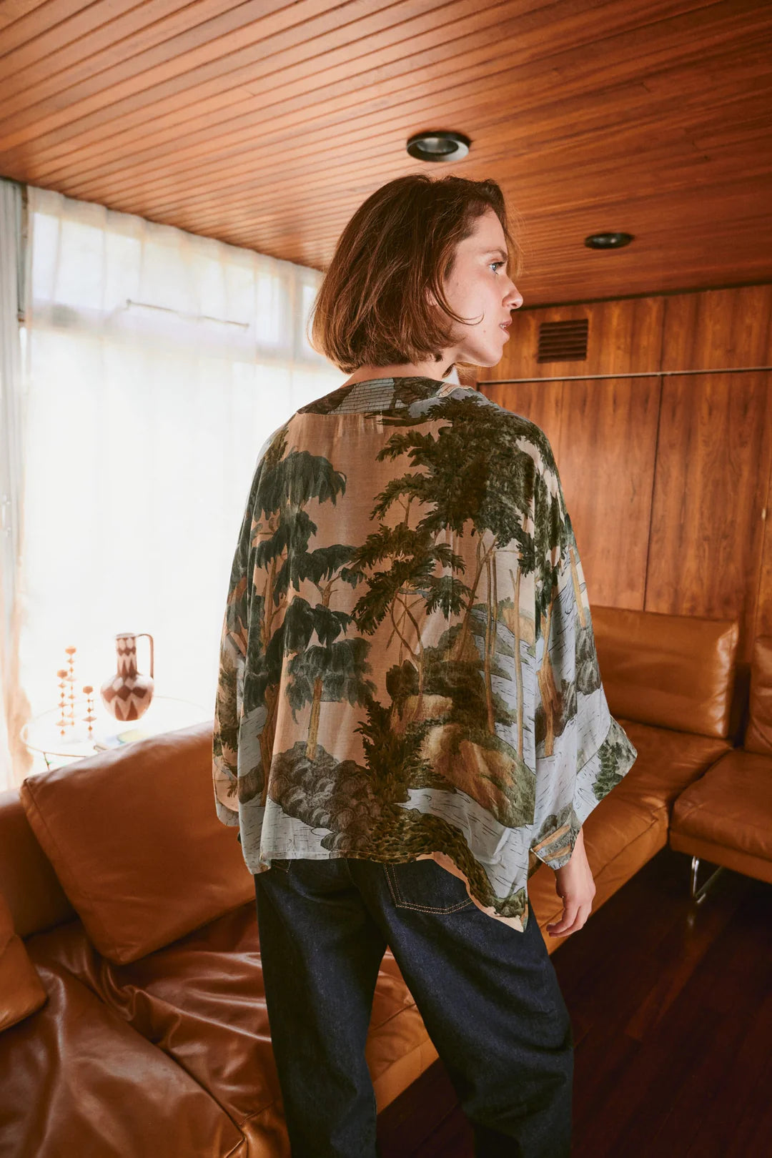 One Hundred Stars Natural Kimono