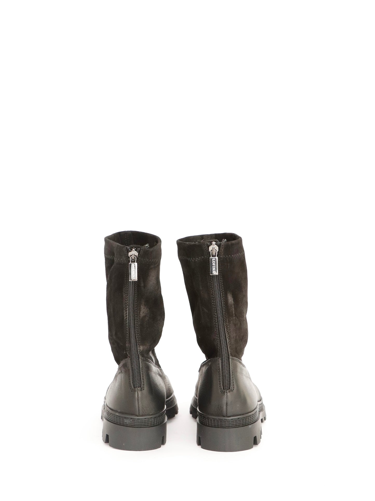 Lofina Comoscio Black Suede Boot