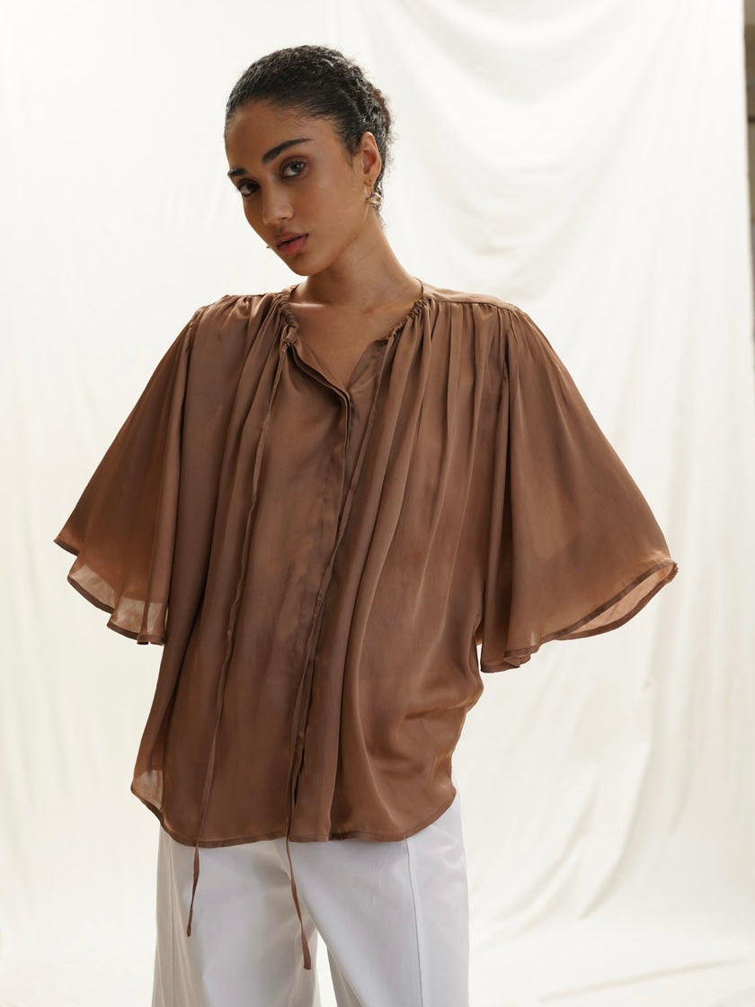 BRDR Penne Blouse-Nutshell
