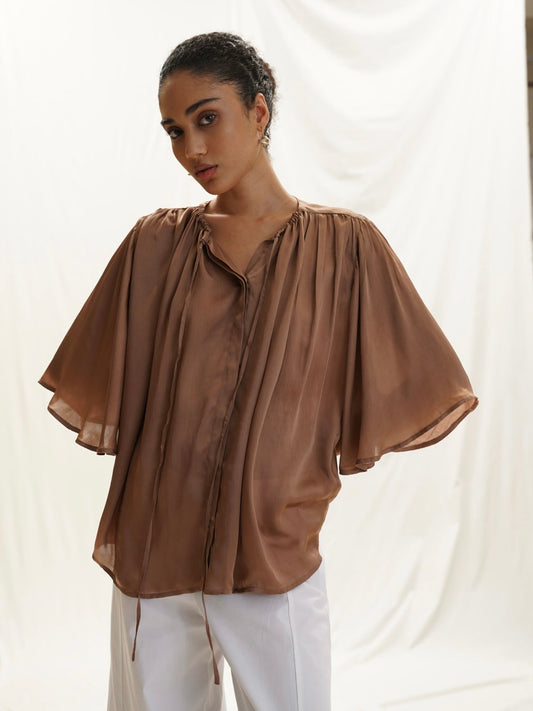 BRDR Penne Blouse-Nutshell