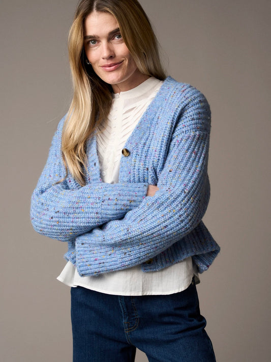 Pieszak Holly Cardigan-Blue Mist