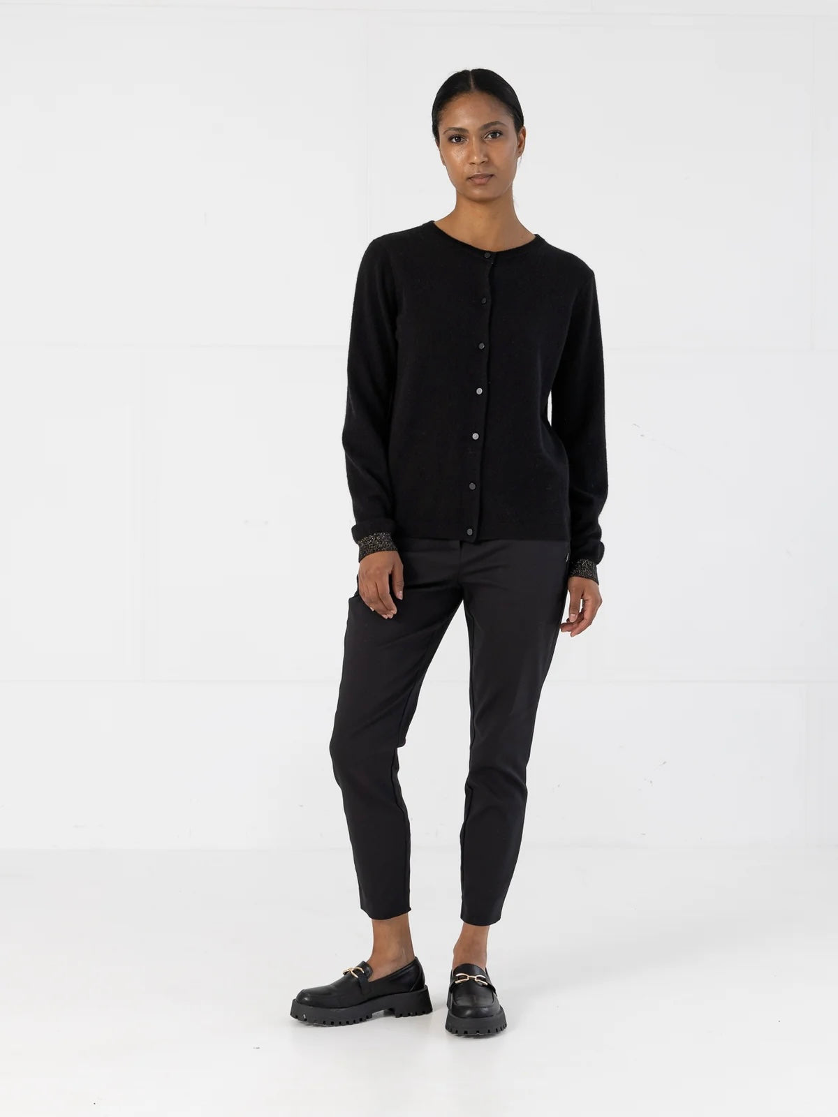 Coster Copenhagen Black Cashmere Cardigan
