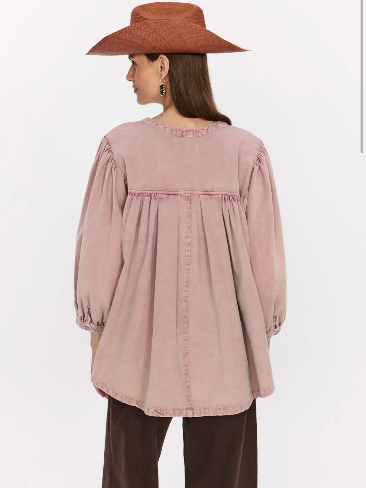 Stella Forest Enora Shirt-Blush