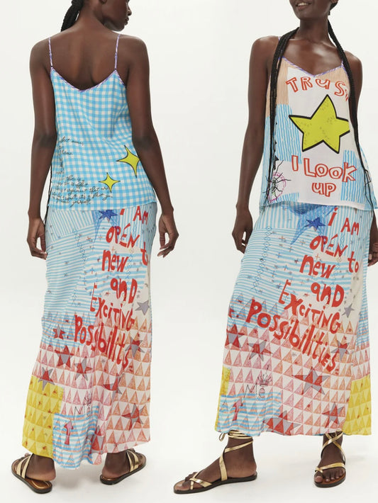 Me369 Angelique Runic Whisper Camisole