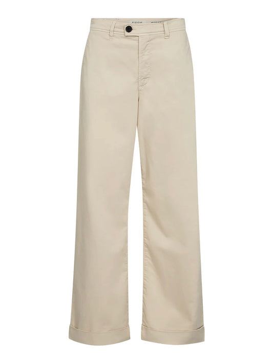Pieszak Birkin Weekend Cropped Pant-Vanilla White
