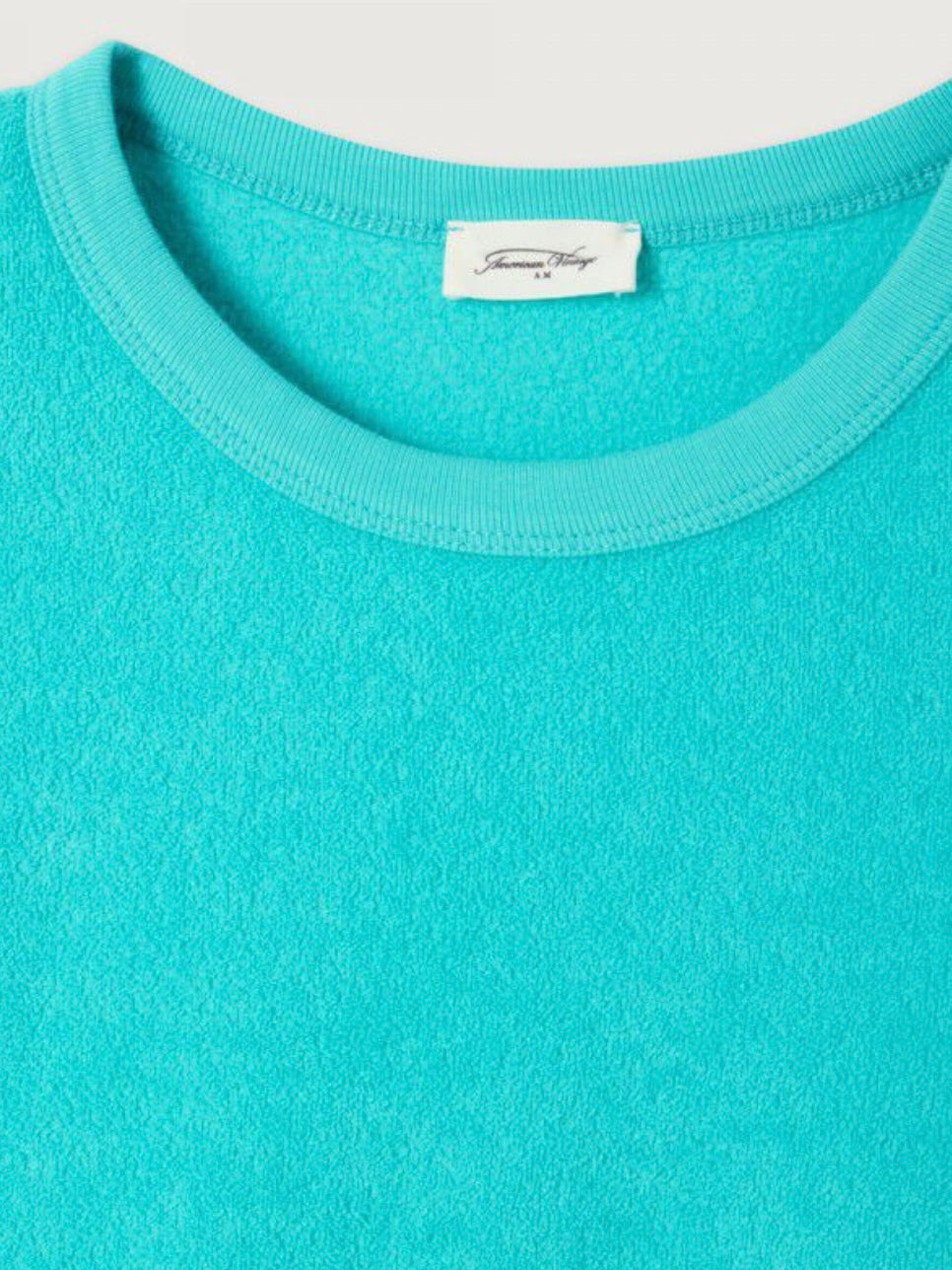 American Vintage Bobypark Sweatshirt-Turquoise