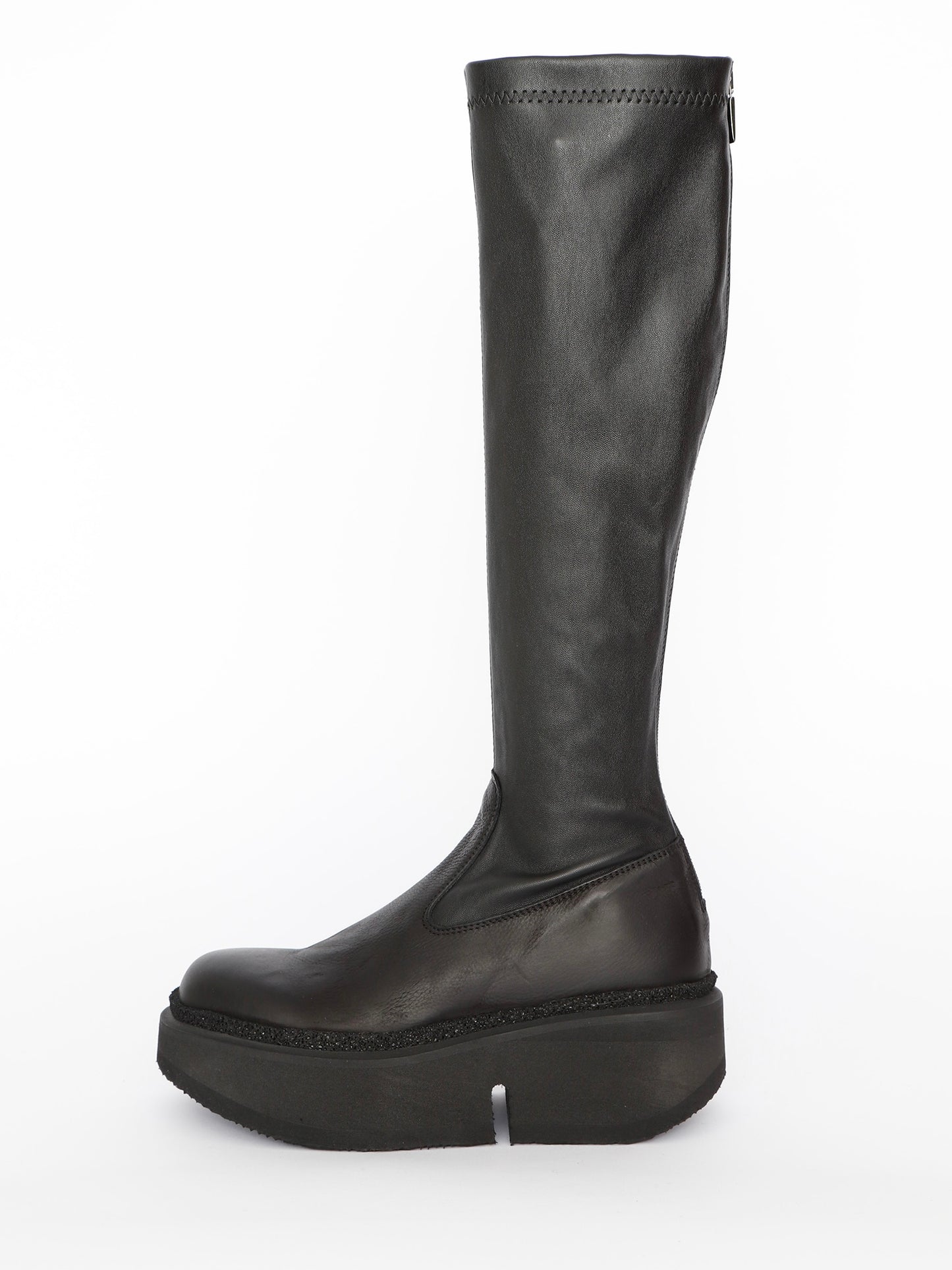 Lofina Long Stretch Black Boots