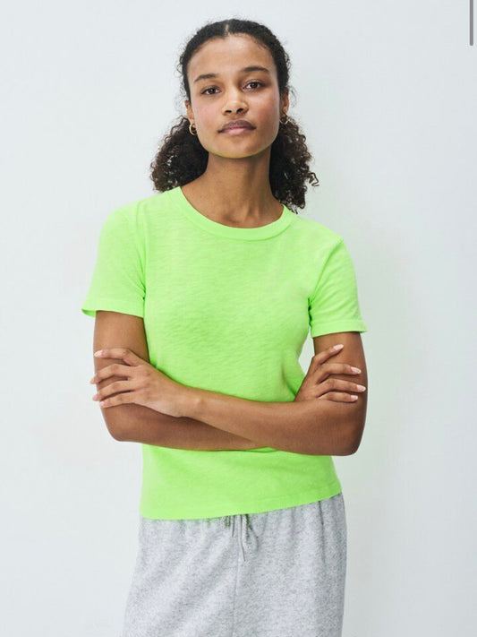 American Vintage Sonoma T shirt-Apple Fluro