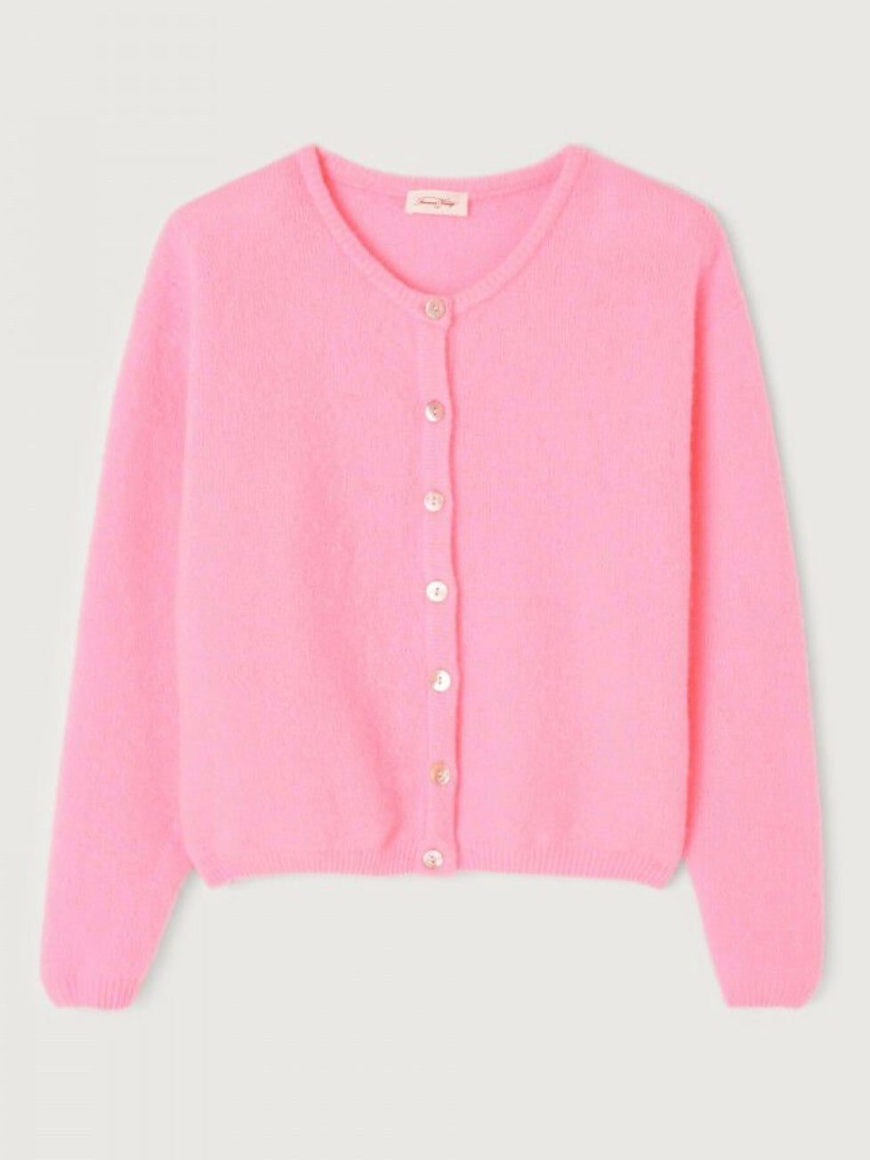 American Vintage Vitow Cardigan-Pink melange