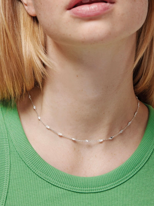 Enamel Copenhagen Kia Necklace Silver