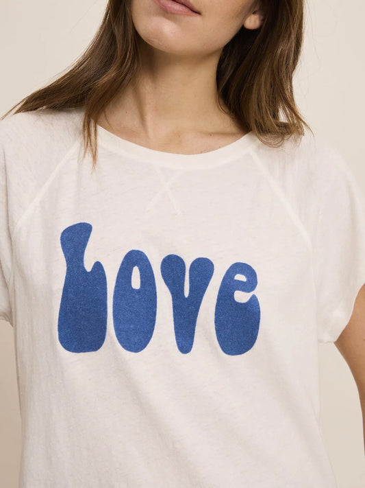 FIVE Love T Shirt -Off White