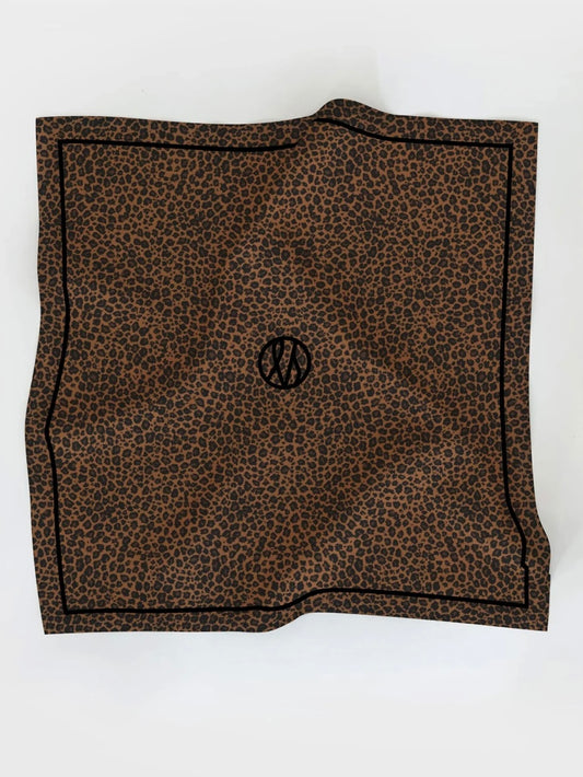 Le Scarf Leo Scarf Brown 50cm