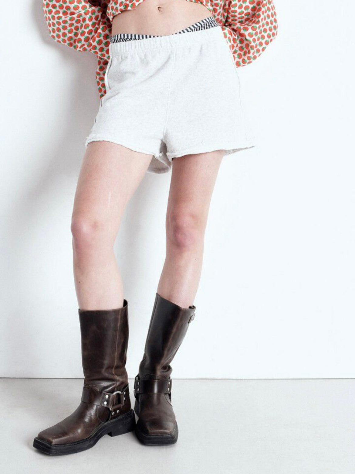 American Vintage Atubay Shorts- Artic Melange
