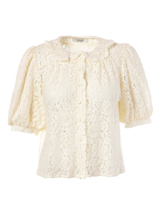 JC Sophie Paquito Blouse-Cream