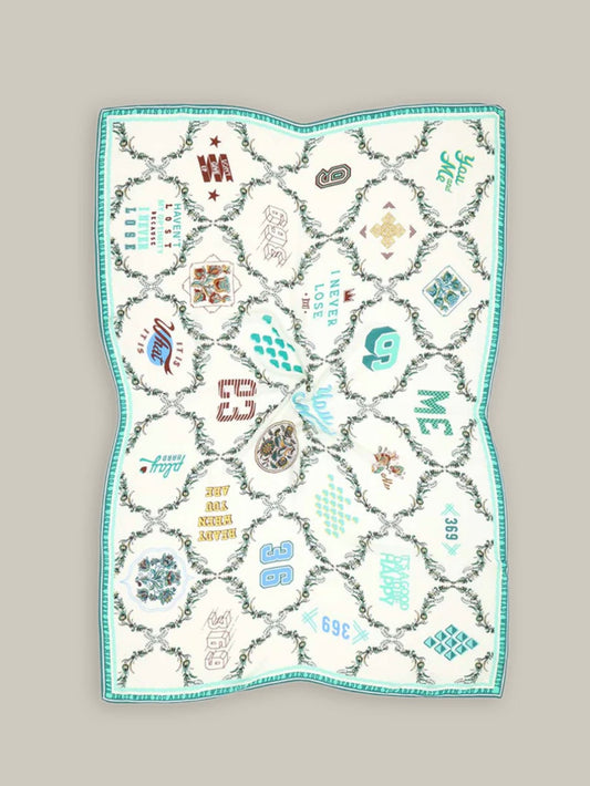 Me369 River Scarf-Sporty Jade