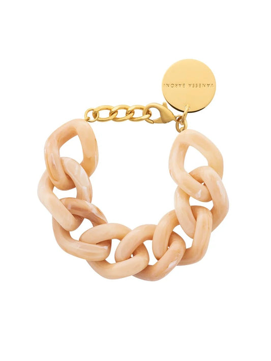 Vanessa Baroni Great Bracelet Crème Brûlée Marble
