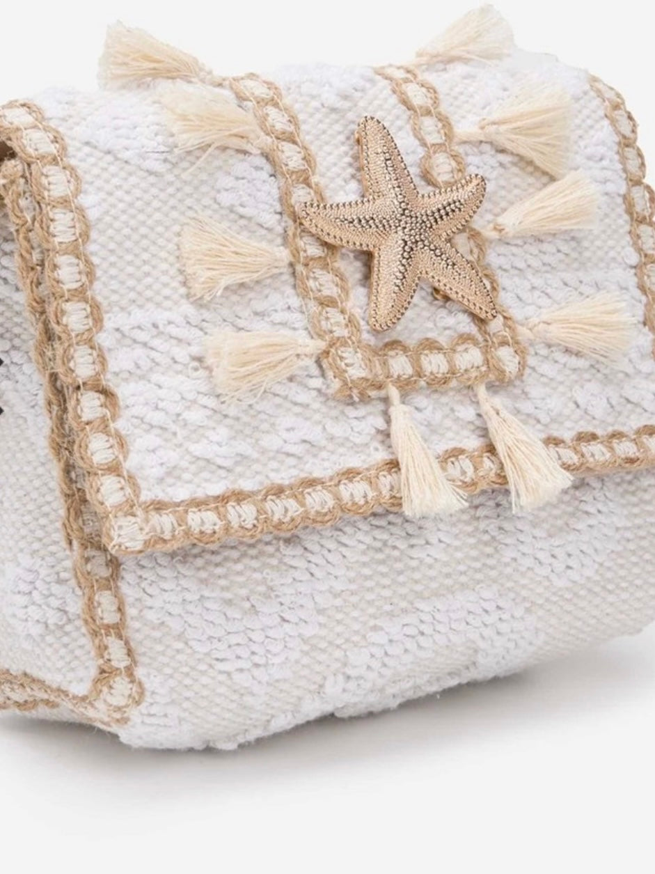Sorena Summer Kilim White Bag