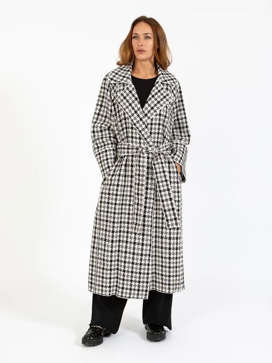 Coster Copenhagen Checked Soft Coat