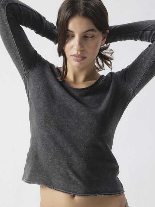 American Vintage Sonoma Scoop neck- Vintage Black