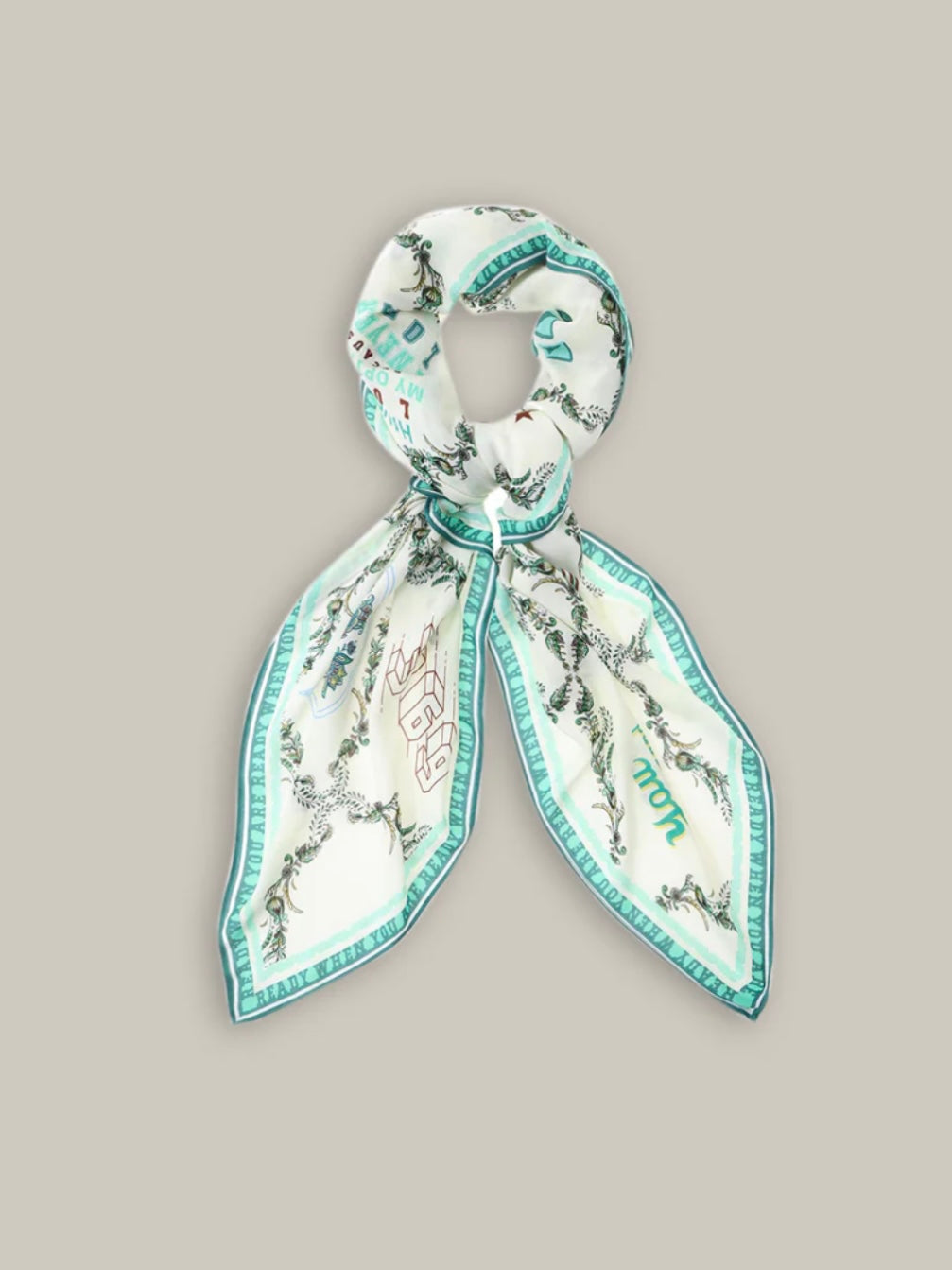 Me369 River Scarf-Sporty Jade