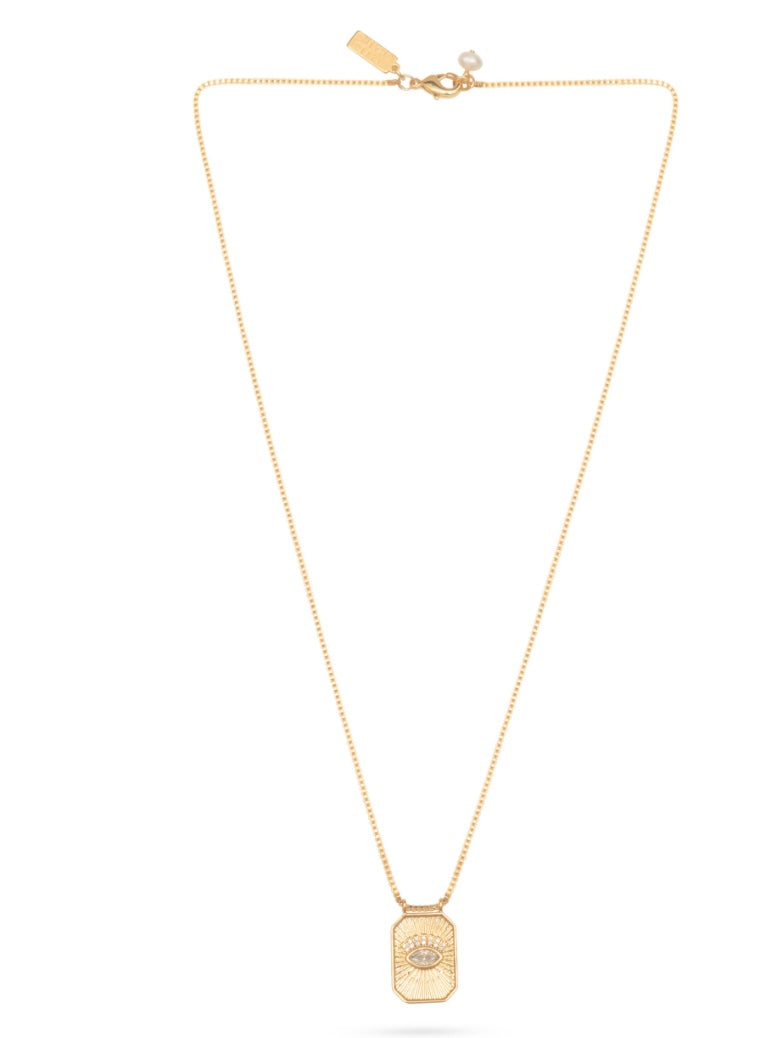Talis Chains Talisman Pendant Necklace-Gold