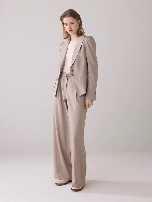 Summum Tailored Linen Blend Blazer