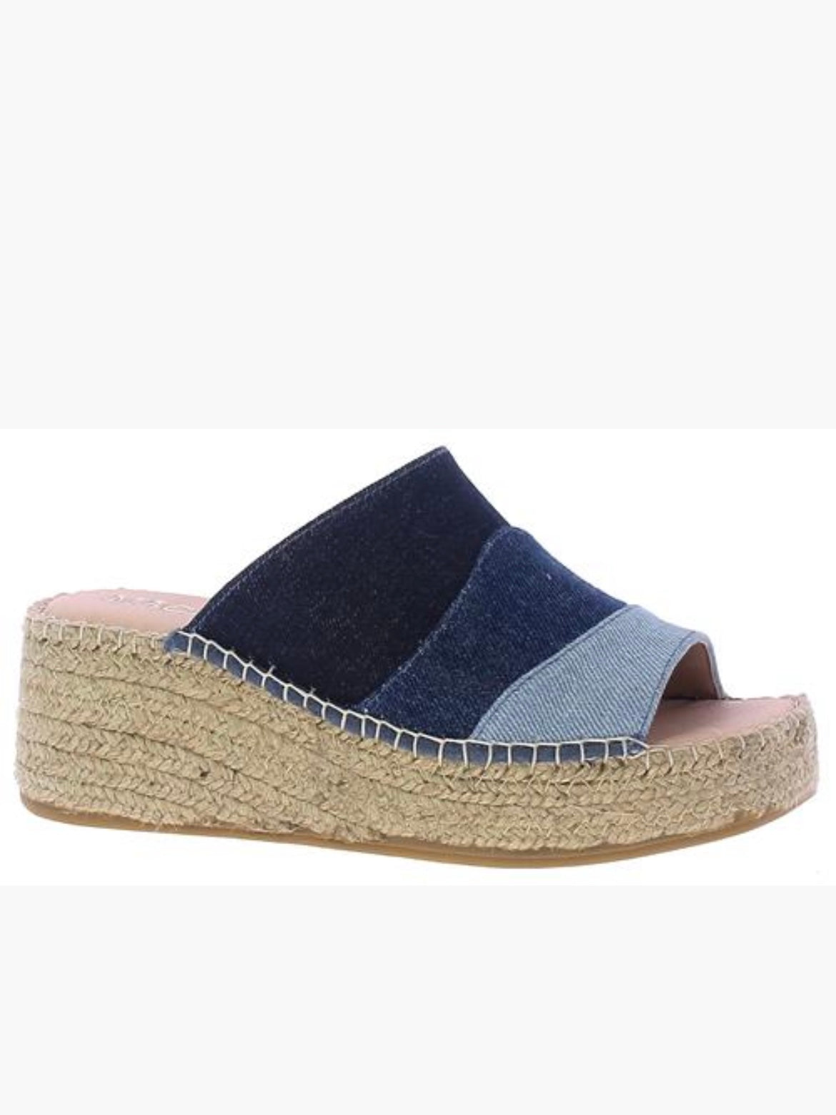 Macarena Anisa Espadrille Wedge Denim