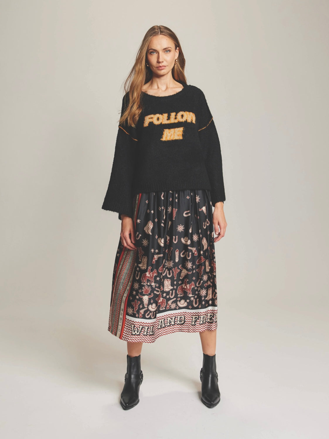 Me369 Laurel Sweater-Rodeo
