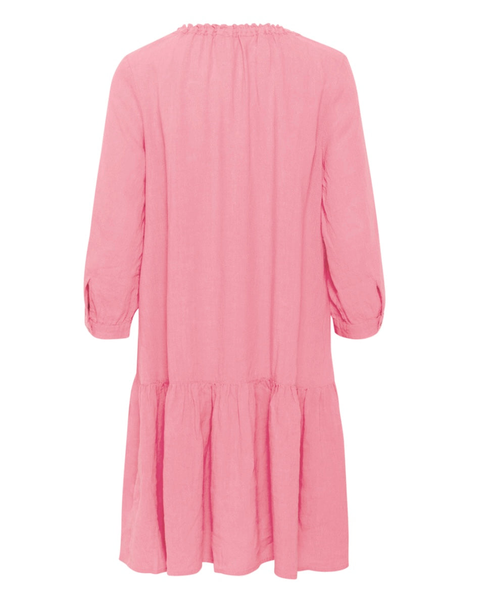 Part Two Chania Linen Dress Morning Glory