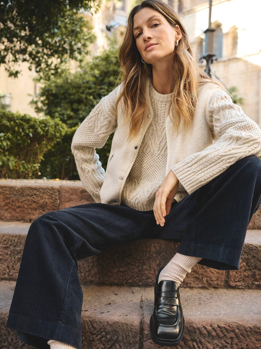 Part Two Signy Fleece Gilet-Oatmeal