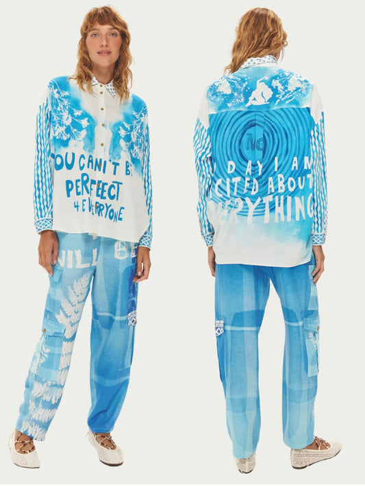 Me369 Lori Indigo Shirt