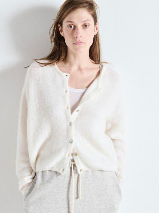 American Vintage Vitow Cardigan-White