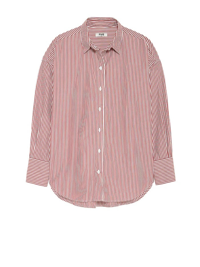 Five Denim Channel Shirt-Lipstick