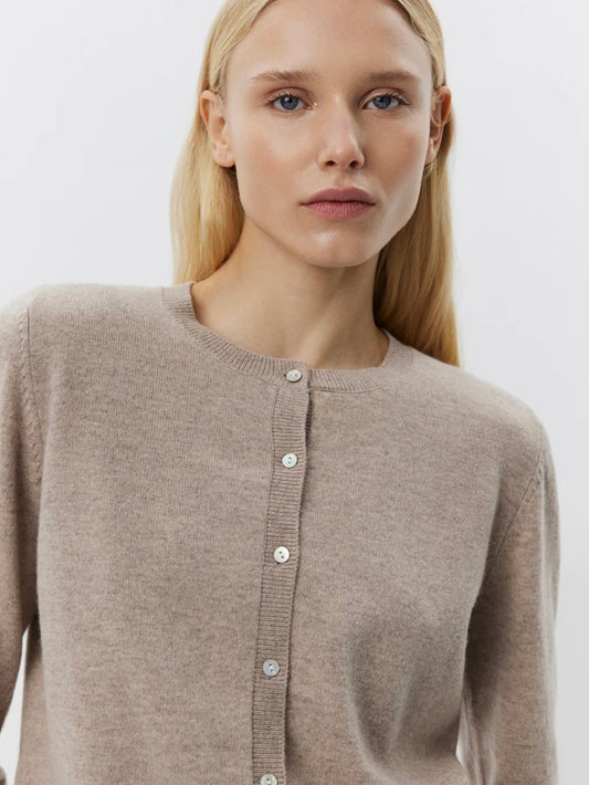 Sofie Schnoor Cisse Cardigan Brown Melange