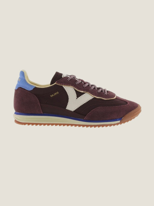 Victoria Saturno Burgundy Trainers