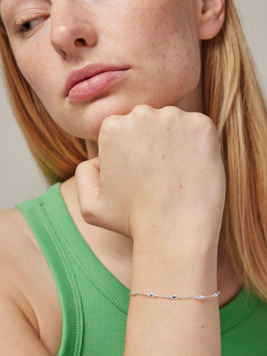 Enamel Copenhagen Kia Bracelet-Silver