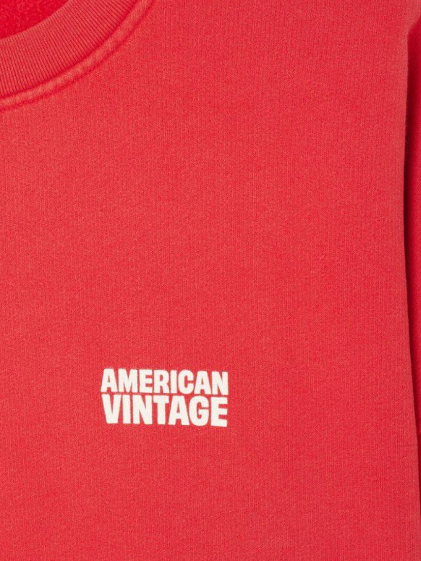 American Vintage Plizzy Sweatshirt-Vintage Volcano