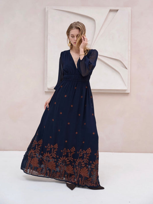 BRDR Caravan Embroidery Dress