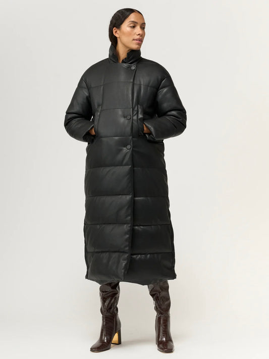 Pieszak Jules Faux Down Jacket Black