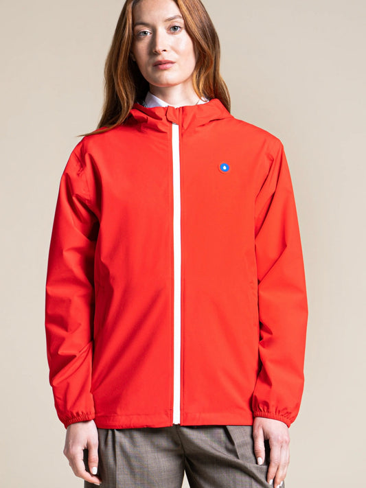 Flotte Passy Short Raincoat-Red