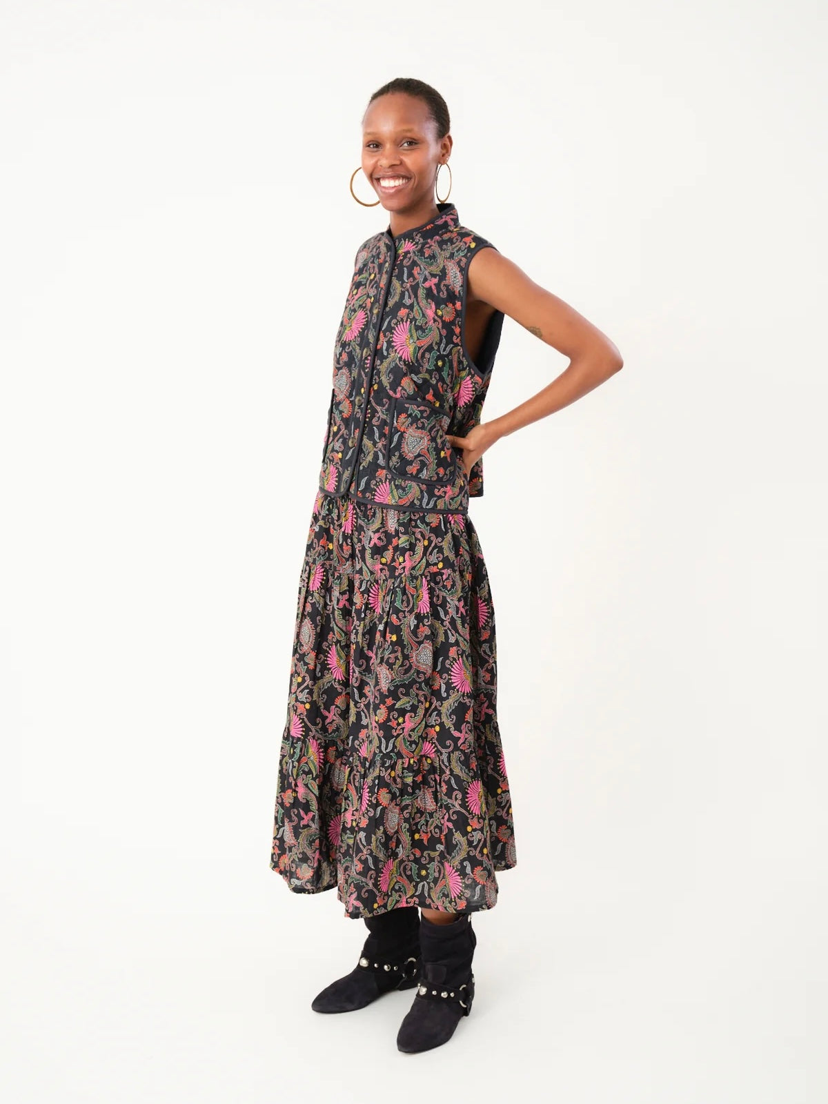 Lollys Laundry Morning Midi Skirt
