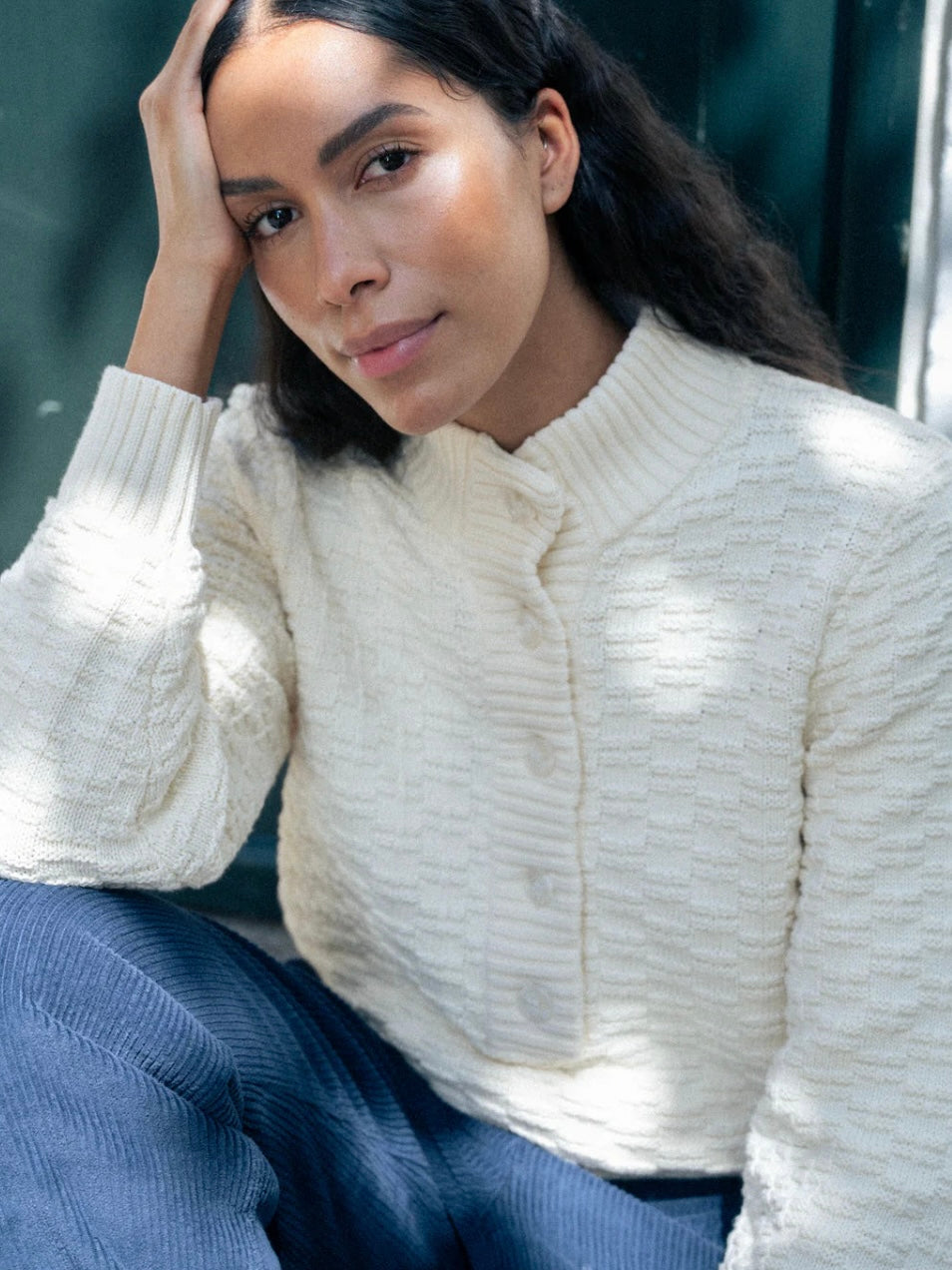 Pieszak Grace Half Placket Knit