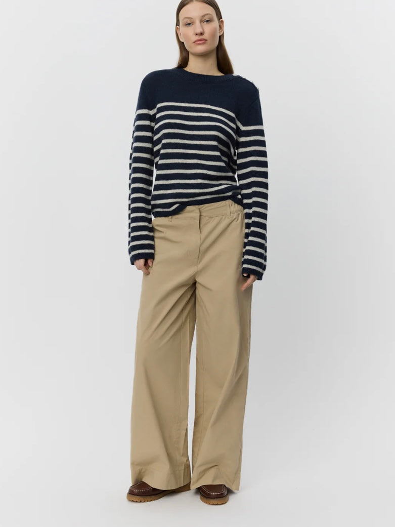 Sofie Schnoor Tilda Sweater Navy Striped