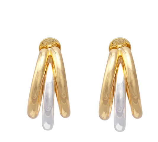 Talis Chains Claw Earrings Duo