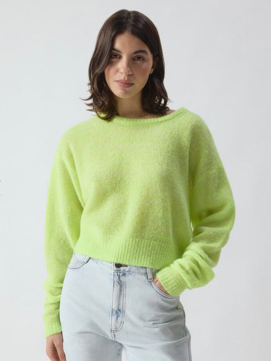 American Vintage Jumper Nuggy-Fluro Lemonade